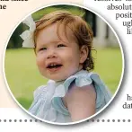  ?? ?? SO IT’S Princess Lilibet now is it? The little girl was christened last week. And here’s me thinking the Sussexes wanted nothing to do with the Royal Family.