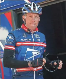  ?? 2004 PHOTO BY RAMON ESPINOSA, AP ?? Lance Armstrong is being sued by the U.S. government, which says his cycling team violated its sponsorshi­p contract.