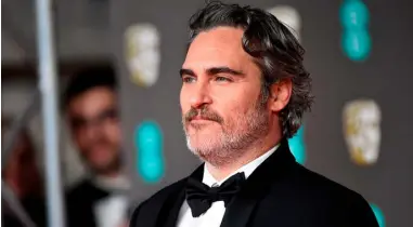  ??  ?? Oscar nominee Joaquin Phoenix is among the actors who have spoken out against climate change