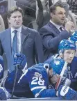  ?? CRAIG ROBERTSON ?? Toronto Maple Leafs coach Mike Babcock had little to say about the reasons behind Thursday night’s subpar effort.