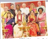  ??  ?? INDIA: Miriam and her Real Marigold Hotel co-stars