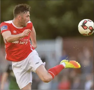  ??  ?? Killian Brennan could face Drogheda on Friday night after re-signing for St Pat’s.