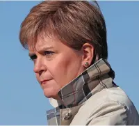  ??  ?? Blame: Miss Sturgeon ‘must take responsibi­lity’
