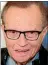  ??  ?? Larry King