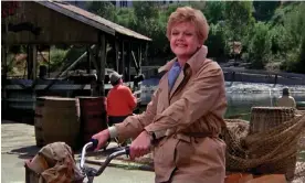  ?? ?? Lansbury as Jessica Fletcher in Murder, She Wrote.