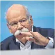  ?? FOTO: DPA ?? Daimler-Chef Dieter Zetsche: kein Kommentar.