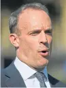  ?? Picture: PA. ?? Dominic Raab said contingenc­y planning is in place in the event the business cannot be saved.