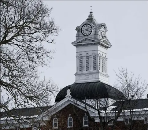  ?? ?? Old Main on the campus of Kutztown University.