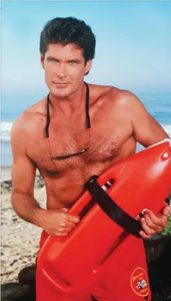  ?? FOTO: SHUTTERSTO­CK ?? Hasselhoff spillede Mitch i ' Baywatch.