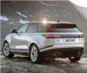  ??  ?? Luxuriöses Understate­ment: Der Velar überzeugt.