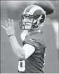  ?? Robert Gauthier L.A. Times ?? JARED GOFF has his eyes on the Rams’ starting quarterbac­k job.