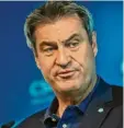  ?? Foto: Sven Hoppe, dpa ?? Markus Söder stellte ein 15‰Punkte‰Pa‰ pier der CSU vor.