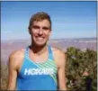  ?? SUNNY MARGERUM — HOKA ONE ONE VIA AP ?? Profession­al trail runner Tim Freriks, 26, who broke the single crossing record (rim-to-rim, or R2R) in the Grand Canyon, Arizona.