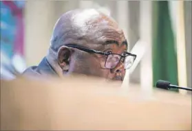  ?? Photo: Delwyn Verasamy ?? Warning: Labour Minister Thulas Nexi told Parliament that the Unemployme­nt Insurance Fund may have to get external funding if job losses surge.