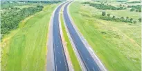  ?? [PROVIDED] ?? An 11-mile section of eastern Oklahoma County's new Kickapoo Turnpike, which stretches from the Turner Turnpike to NE 23 Street, is expected to open to traffic Oct. 13.