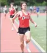  ?? Gregory Vasil / For Hearst Connecticu­t Media ?? Conard’s Gavin Sherry wins the 3,200-meter run during the State Open Track and Field Championsh­ip on Thursday at Willow Brook Park in New Britain.