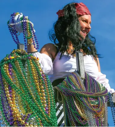  ??  ?? MARDI GRAS, ST. ANDREWS BEACH • DESTINATIO­N PANAMA CITY/DOUG DOBOS