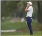  ?? ERIC GAY — THE ASSOCIATED PRESS ?? Collin Morikawa reacts after missing a birdie putt in the second round of the Players Championsh­ip on Friday in Ponte Vedra Beach, Fla.