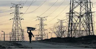  ?? /Reuters ?? Tariff tangle: While Eskom’s proposed price hike will hit business and the middle class, it is poorer people who will be most affected by the utility’s reliance on an inappropri­ate tariff calculatio­n.