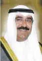  ??  ?? Sheikh Meshal al Ahmed al Jaber al Sabah