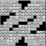  ??  ?? Solution to previous NYT puzzle