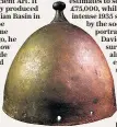  ??  ?? Rarity: one of only 12 Bronze Age helmets in existence is going on show at Olympia