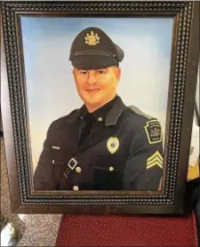  ?? SUBMITTED PHOTO ?? The official police Cunningham. portrait of Newtown Police Sgt. Clinton