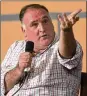  ?? AP FILE ?? Volunteers working with Chef Jose Andres are serving meals in disaster areas around the world, including the Florida Panhandle.