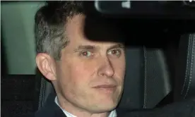  ??  ?? Britain’s former defence secretary Gavin Williamson. ‘Theresa May … had no option but to fire a minister who she could not trust with her government’s most sensitive decisions.’ Photograph: Facundo Arrizabala­ga/EPA
