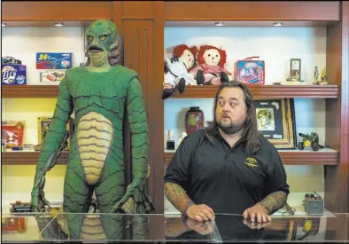  ?? Bryan Hainer ?? Austin “Chumlee” Russell is selling his Las Vegas home for $1.85 million and reportedly has bought another one in the valley.