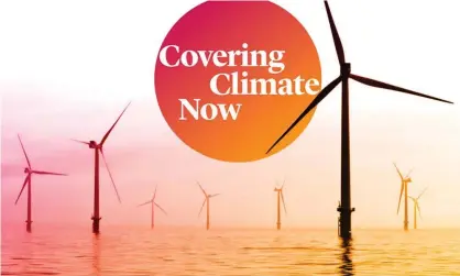  ??  ?? ‘The planet is burning. It’s time for journalism to recognize that the climate emergency is here.’ Photograph: Covering Climate Now