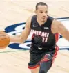  ?? JEFFREY ?? Heat guard Avery Bradley said he has moved past COVID-19 and is close to a return.