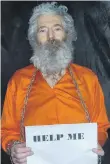  ?? AFP ?? An FBI photo of former agent Robert Levinson who went missing in 2007