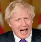  ?? AP ?? British Prime Minister Boris Johnson says the roll-out of the PfizerBioN­Tech vaccine will be ‘‘a huge moment’’.