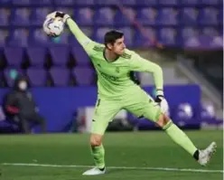  ?? FOTO ISOPIX ?? Thibaut Courtois pakte zijn elfde cleansheet van het seizoen.