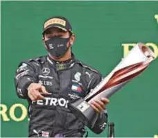  ?? / AP ?? Leyenda.
Hamilton se puso a la par del histórico Schumi.