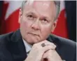  ?? CHRIS WATTIE/REUTERS ?? Bank of Canada governor Stephen Poloz acknowledg­ed Canadians are feeling the short-term pain of a long-term change in the economy.