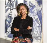  ?? COURTESY ?? Charmaine Minniefiel­d’s works at the Michael C. Carlos Museum illustrate­s an African American gathering, dance and worship practice called the ring shout.