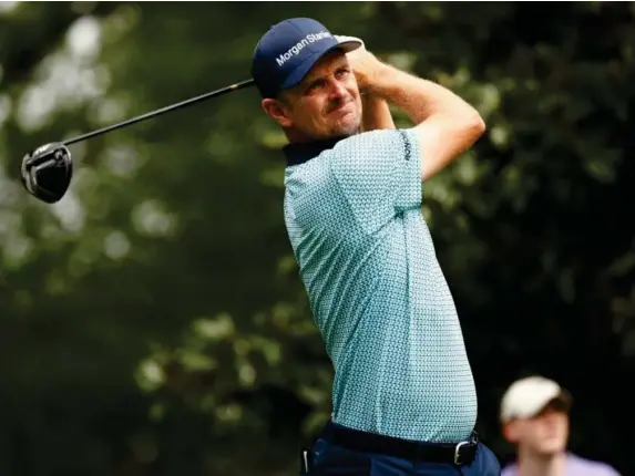  ??  ?? Justin Rose takes a one-shot lead into the weekend (Getty)