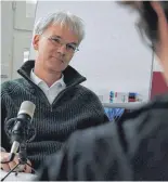  ?? FOTO: HBC ?? Harald Schwaetzer ist Gastprofes­sor für Philosophi­e an der Hochschule Biberach.