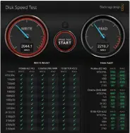  ??  ?? Fledging’s Shell Thunderbol­t allows NVME SSDS to perform at near-peak performanc­e.