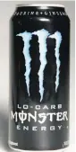  ?? ?? Monster is one of the energy drinks that contain high caffeine levels. Health experts warn of related cardiac risks in the young.