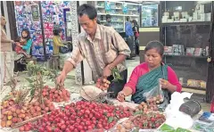  ??  ?? A market in Shillong, the capital of the state of Meghalaya in Northeast India.