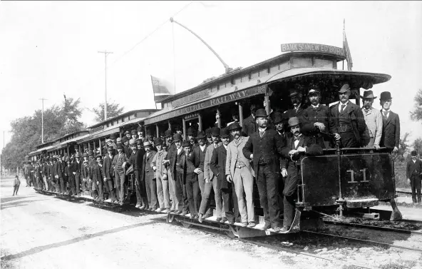  ?? CITY OF OTTAWA ARCHIVES CA-001510 ?? Question 17: Electric streetcars once whisked people around the city as part of the Ottawa’s transit system. Do you know what year they were retired?