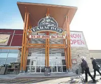  ?? VINCE TALOTTA TORONTO STAR FILE PHOTO ?? Empire CEO Michael Medline says Farm Boy is “already one of our best performing stores.”