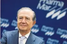  ?? EFE ?? José María Fernández de Sousa Faro, presidente de PharmaMar.