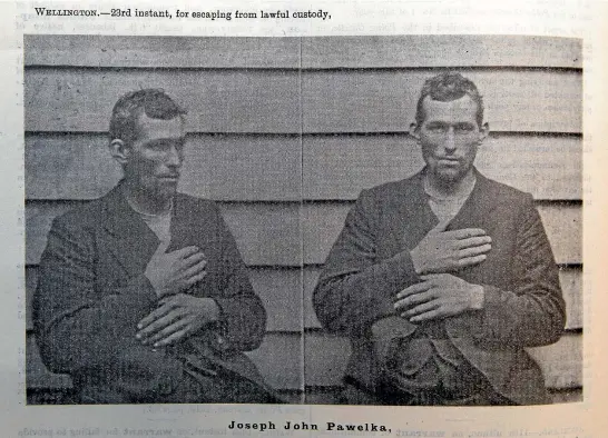  ??  ?? Joseph Pawelka, the man who was never caught. New informatio­n on his one of his hiding places can now be revealed thanks to a family secret made public.