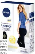  ??  ?? Leggings Q10 Plus, reafirmant­es y remodelado­res, n ivea (24,90 €).