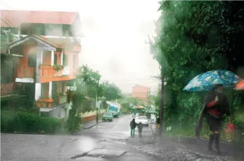  ?? Foto: Cortesía ?? Se prevén lluvias de ligeras a fuertes, incluso tormentas eléctricas en la zona serrana de Tenango de Doria.