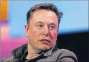  ?? REUTERS ?? In recent days, Musk has said his workload has increased significan­tly after his Twitter buy.